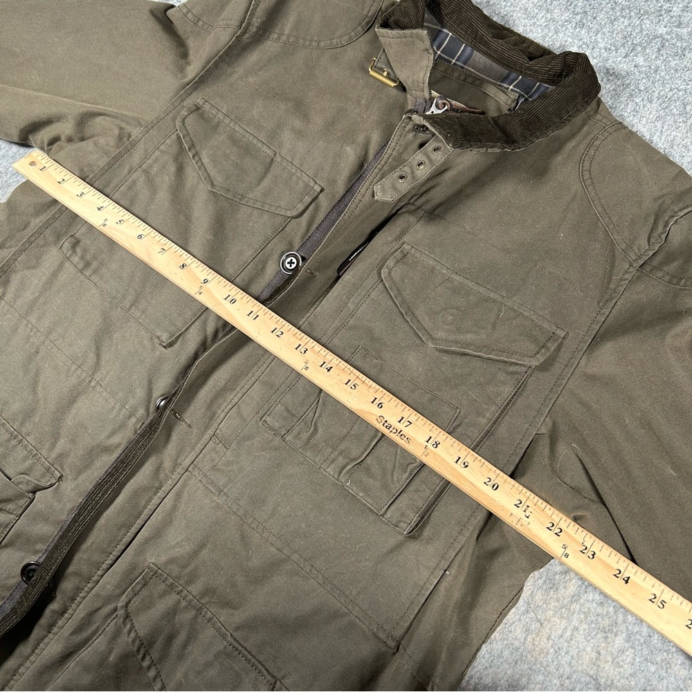 J. Crew Olive Green Waxed Jacket - Picture 8 of 13